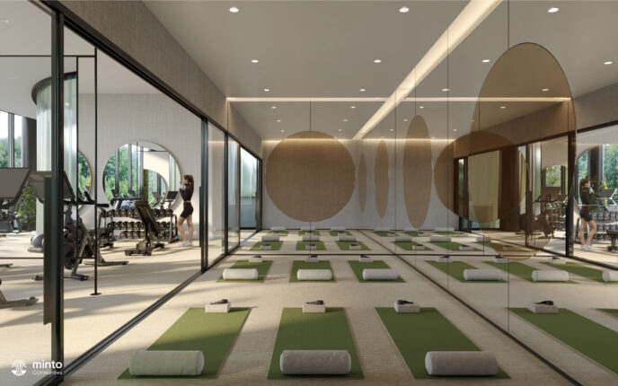 North Oak Tower 3 Yoga Room