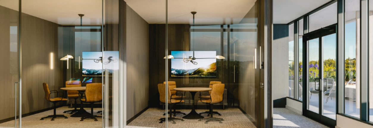 One Bear Mountain Condos Business Centre