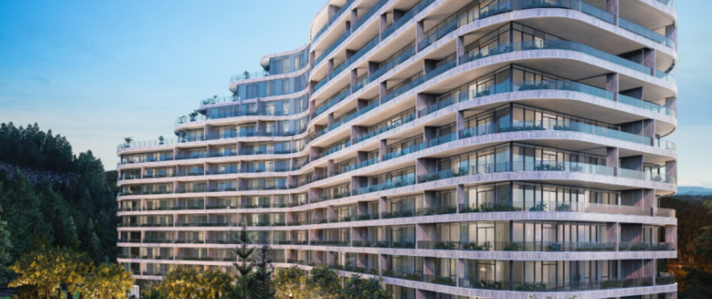 One Bear Mountain Condos Rendering