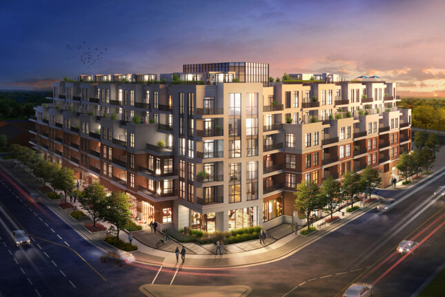 The Residences at Bronte Lakeside Condos Rendering