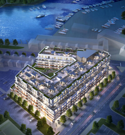 The Residences at Bronte Lakeside Condos Rendering