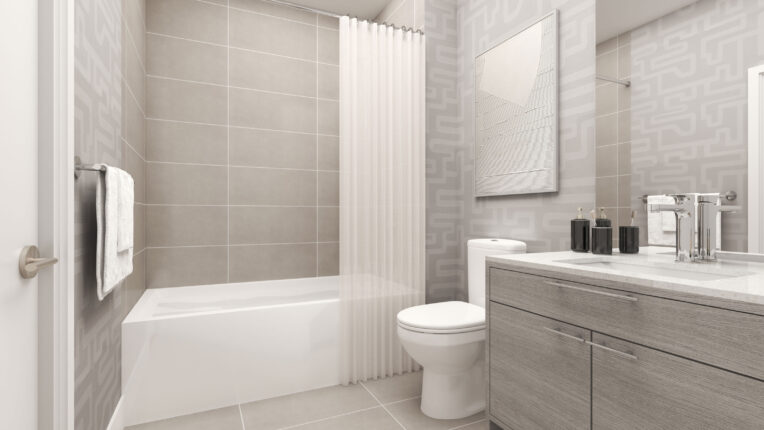 The Residences at Bronte Lakeside Bathroom