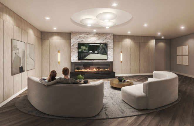 The Residences at Bronte Lakeside Lounge