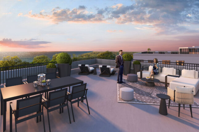 The Residences at Bronte Lakeside Patio