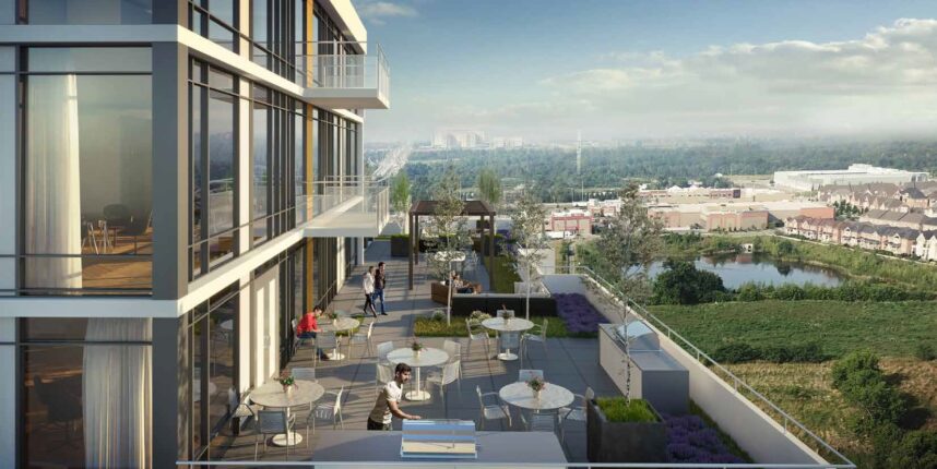 Distrikt Trailside Condos Terrace