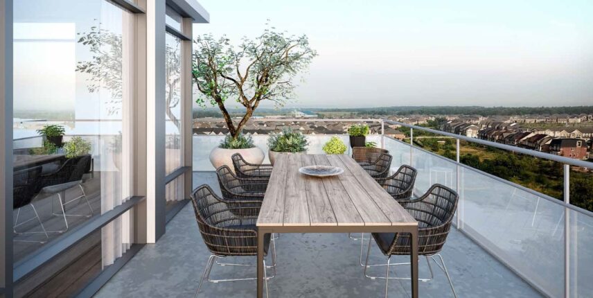 Distrikt Trailside Condos Terrace