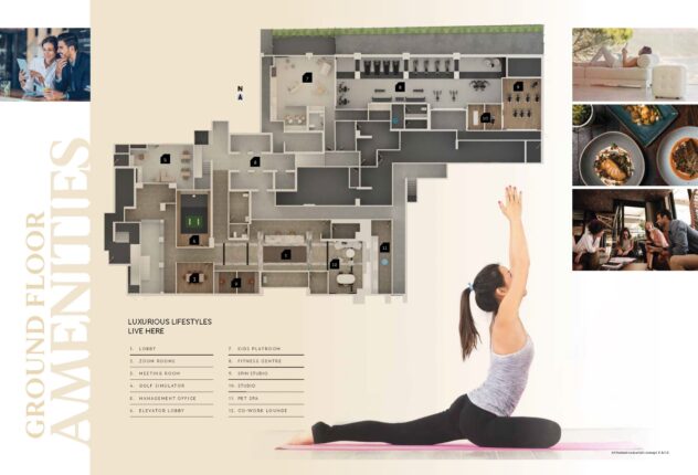 The Grand at Universal City Ground Floor Amenities