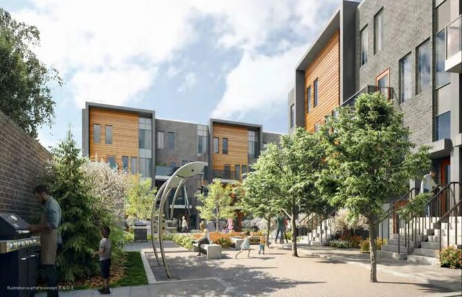 4Hundred East Mall Stacked Town Homes Amenity