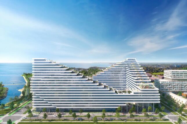 Harbourwalk at Lakeview Village Condos Rendering