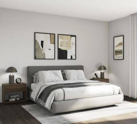 Courcelette Condo Bedroom