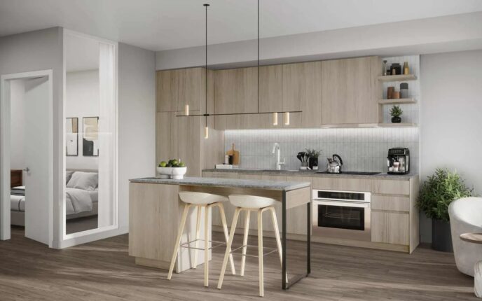 Courcelette Condo Kitchen