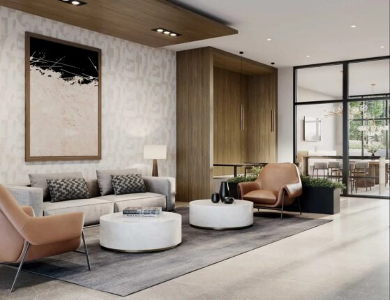 Courcelette Condo Lobby