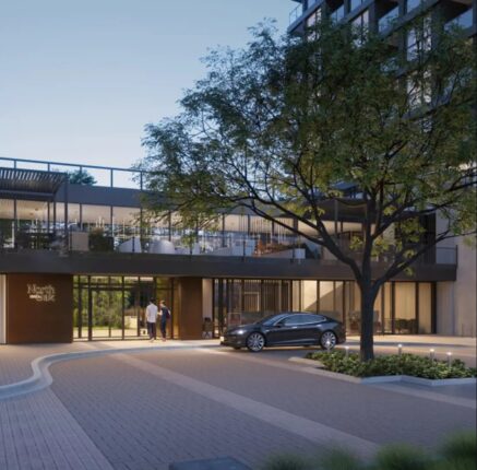 North Oak Tower 3 Condos Entrance