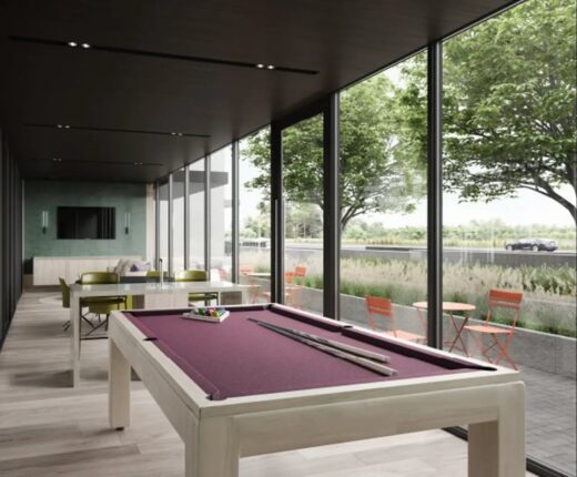 North Oak Tower 3 Condos Game Lounge