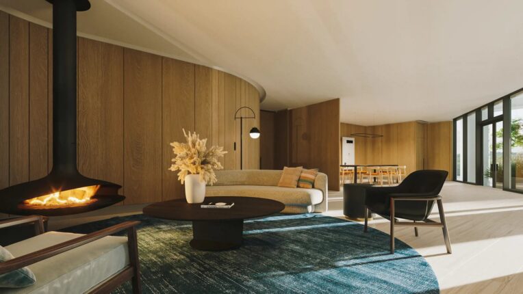 One Bear Mountain Condos Lobby