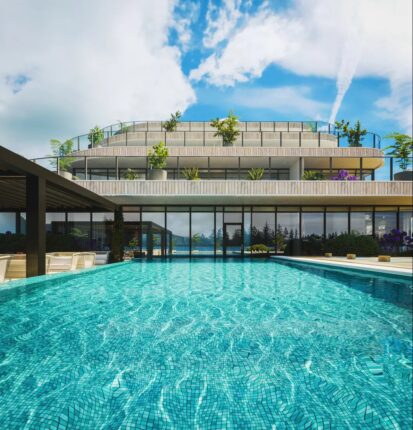 One Bear Mountain Condos Outdoor Pool