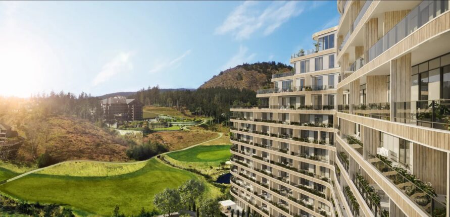 One Bear Mountain Condos Rendering