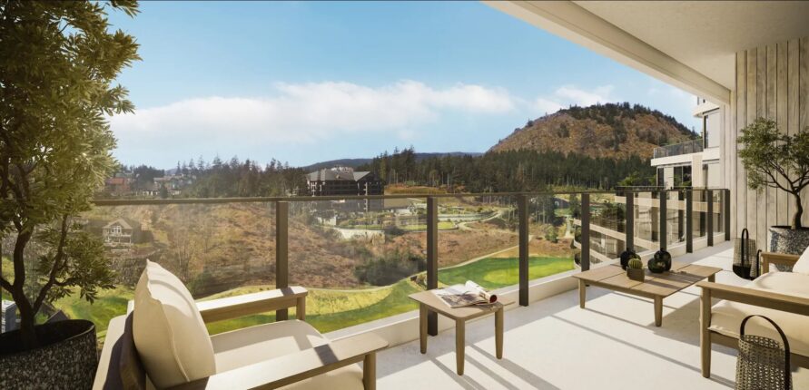 One Bear Mountain Condos Terrace