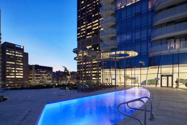One Bloor Condos Outdoor Pool