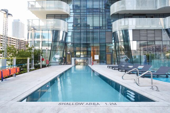One Bloor Condos Outdoor Pool