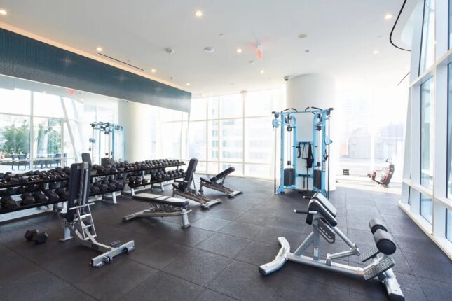One Bloor Condos Penthouse Gym