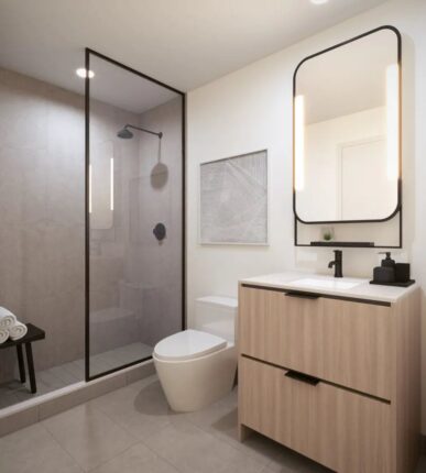 QA Condos Bathroom