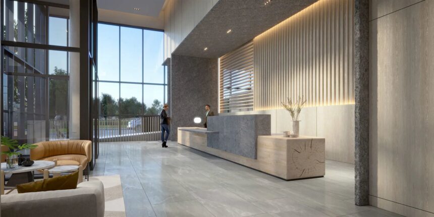 QA Condos Lobby Lounge