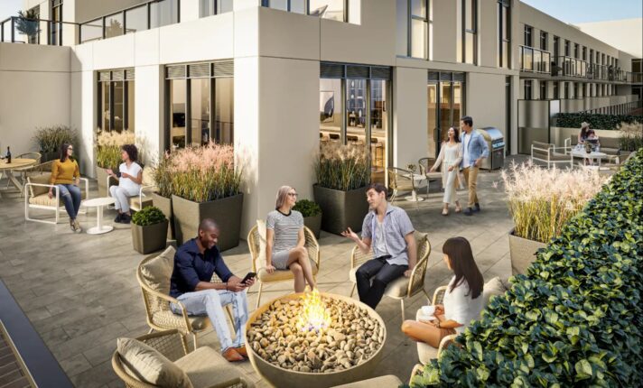 Station No. 3 Condos Fire Pit