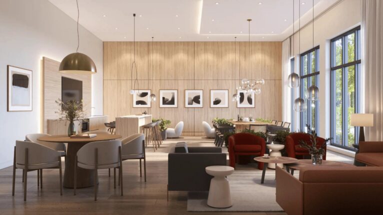 The Deane Condos Dining Area