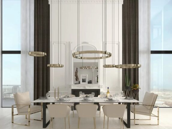 Nord West at Expo City Condos Penthouse Suite Dining Area