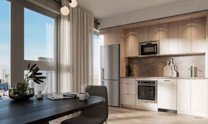 Queen Church Condos Kitchen