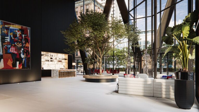 Imperia Condos by Truman Lobby