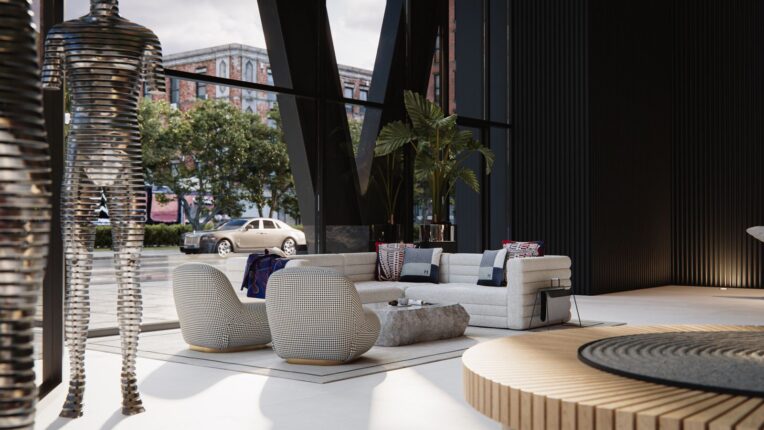 Imperia Condos by Truman Lobby