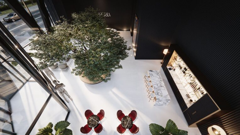 Imperia Condos by Truman Lobby