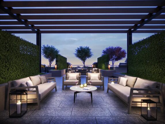 Westerly Condos Rooftop Terrace