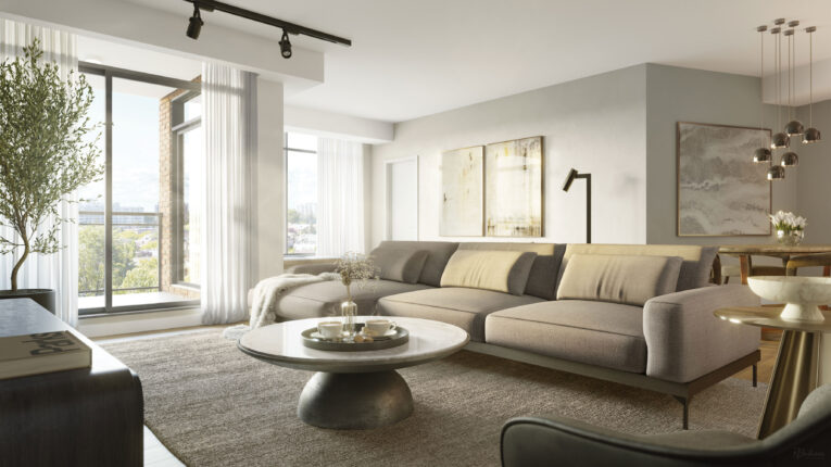 The Cliffton Condos Living Room