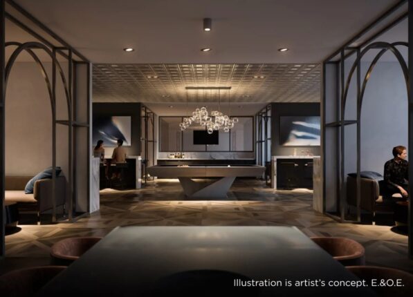 XO2 Condos Resident's Lounge