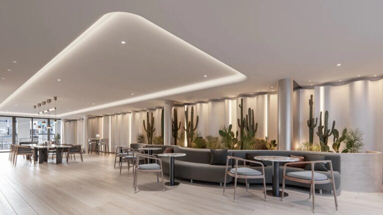 Queen Church Condos Co-working Lounge