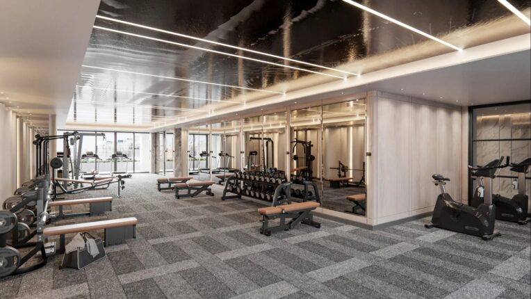 Queen Church Condos Fitness Centre
