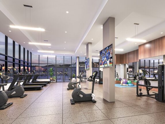 Gemini Condos South Tower Gym