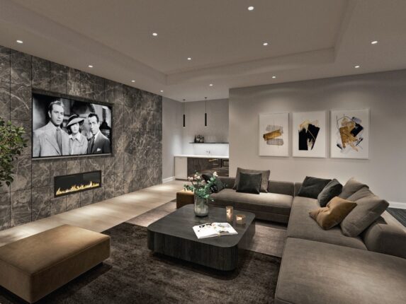 Gemini Condos South Tower Movie Room