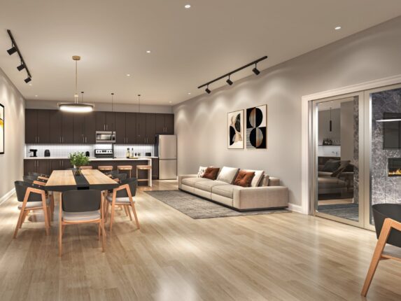 Gemini Condos South Tower Party Room