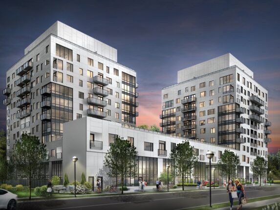 Gemini Condos South Tower Rendering