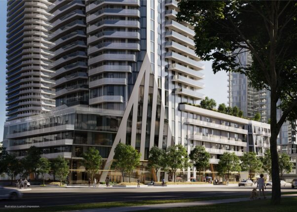 M6 Condos Streetscape