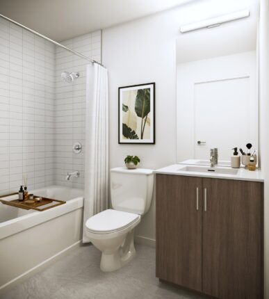 Station No. 3 Condos Bathroom