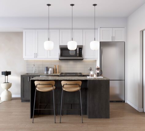 Station No. 3 Condos Kitchen