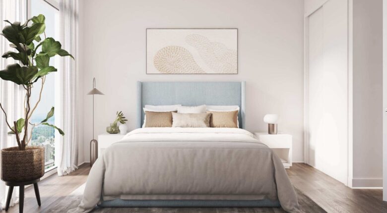 The Rebecca Condos Bedroom