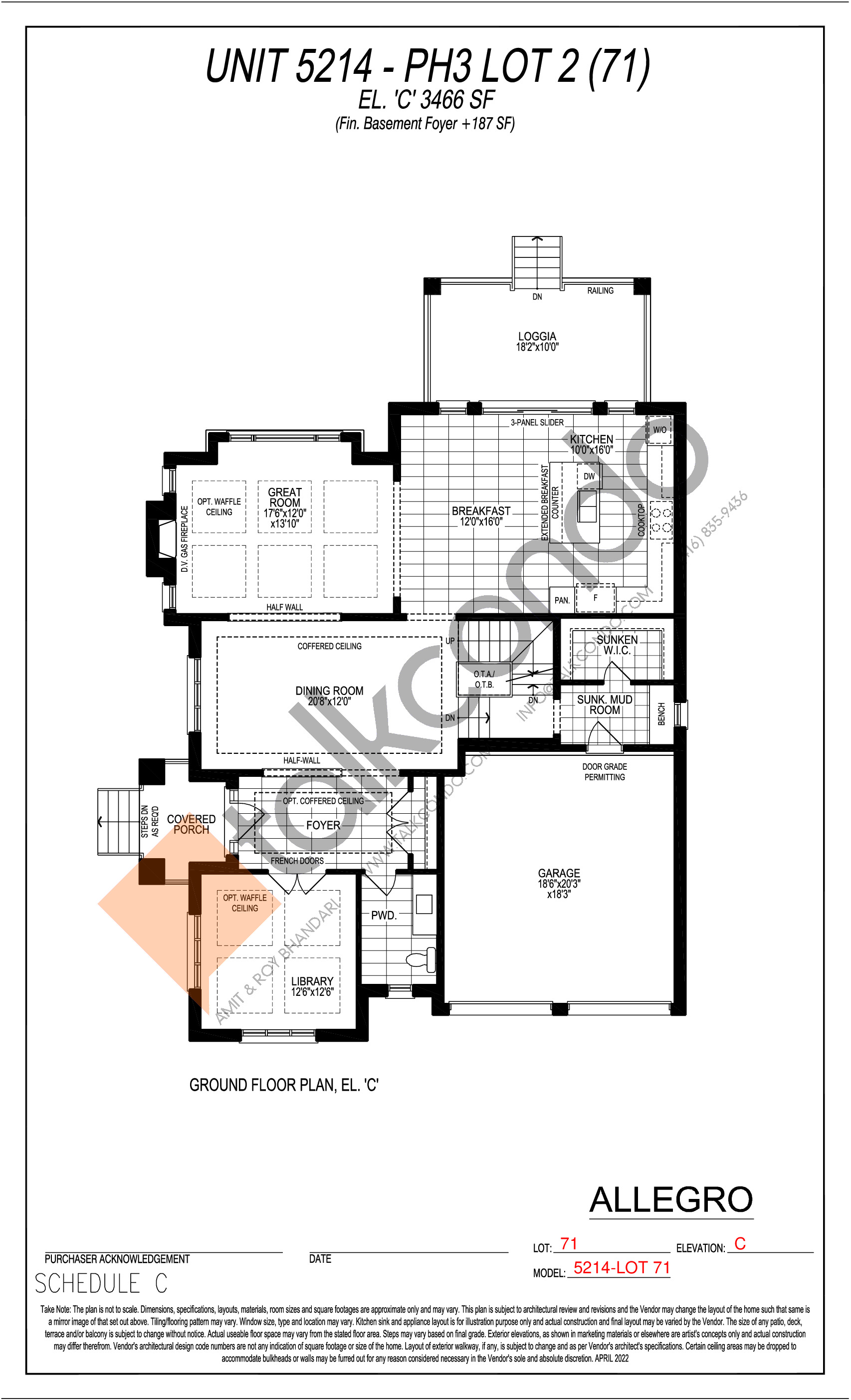 Allegro Phase 3 Unit 5214 PH3 Lot 2 Ground Floor 3466 Sq ft allegro-phase-3-unit-5214-ph3-lot-2-ground-floor-3466-sq-ft
