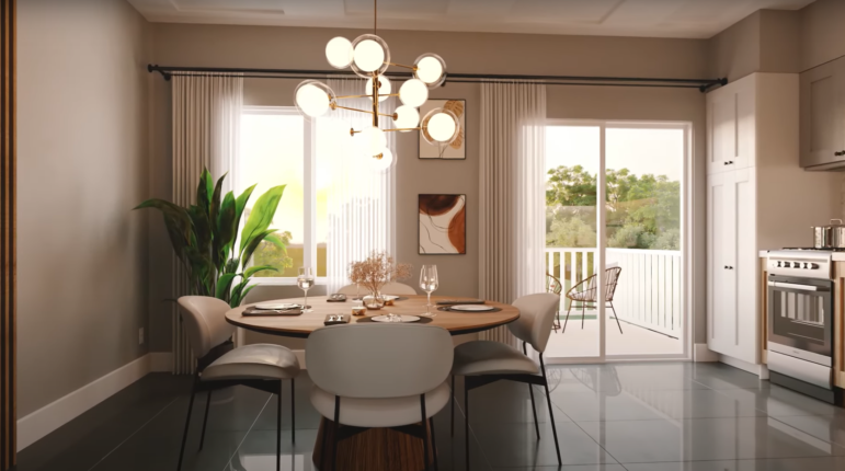 Alister at Solterra Contemporary Towns Sundance Dining Kitchen