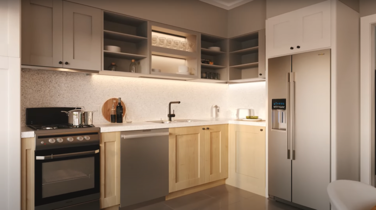 Alister at Solterra Contemporary Towns Sundance Kitchen